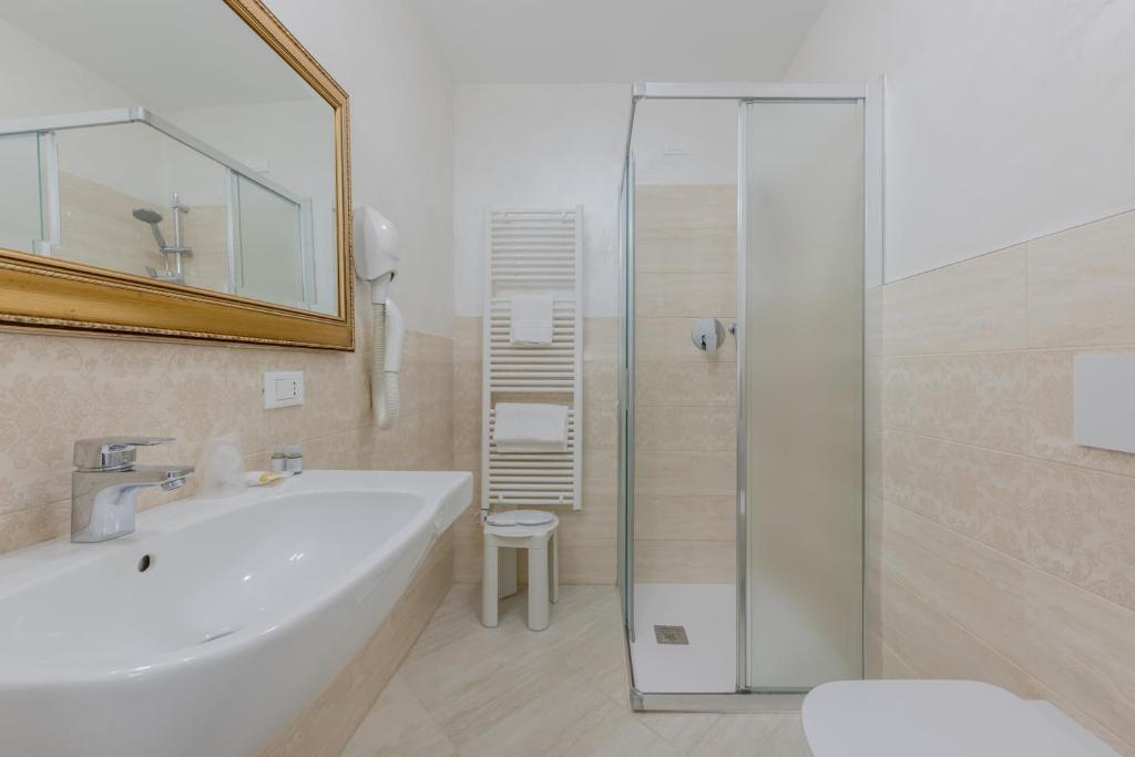 Kúpeľňa v ubytovaní Hotel Marte