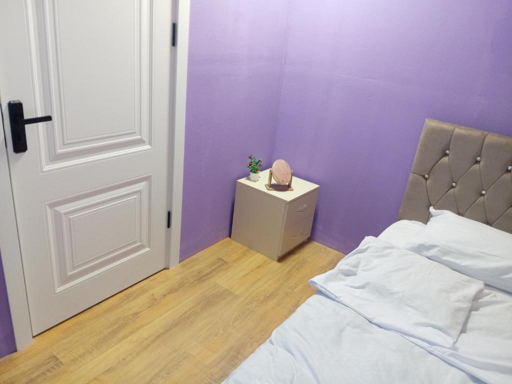 Postel nebo postele na pokoji v ubytování Baku Express Hostel