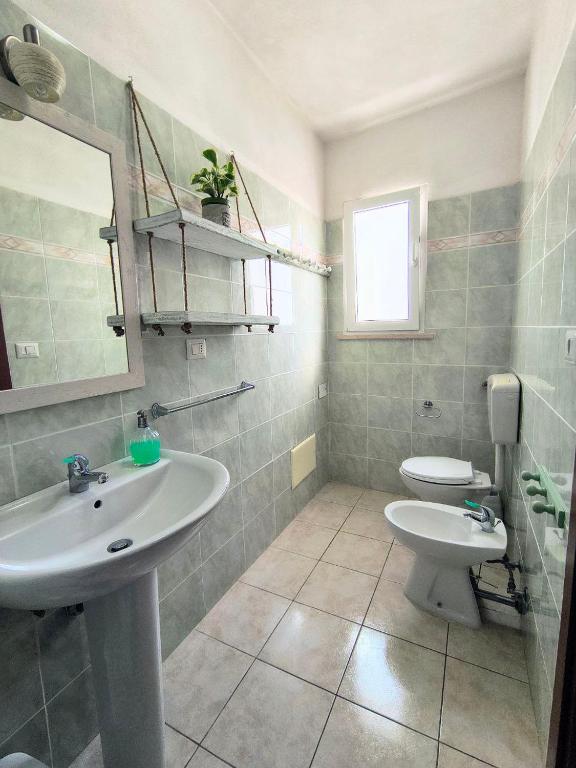 Koupelna v ubytování B&B Antiche Stelle Salento