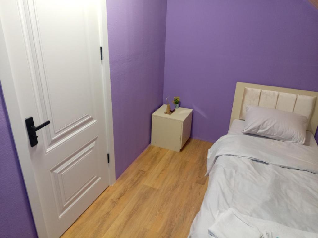 Postel nebo postele na pokoji v ubytování Baku Express Hostel