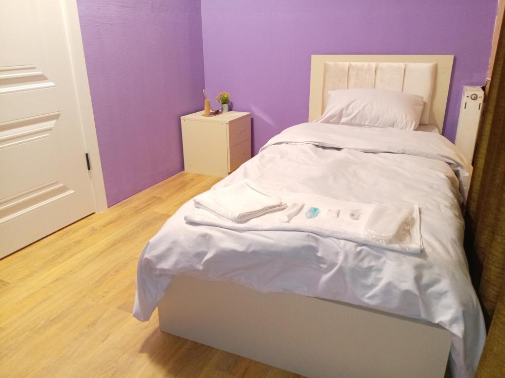 Postel nebo postele na pokoji v ubytování Baku Express Hostel
