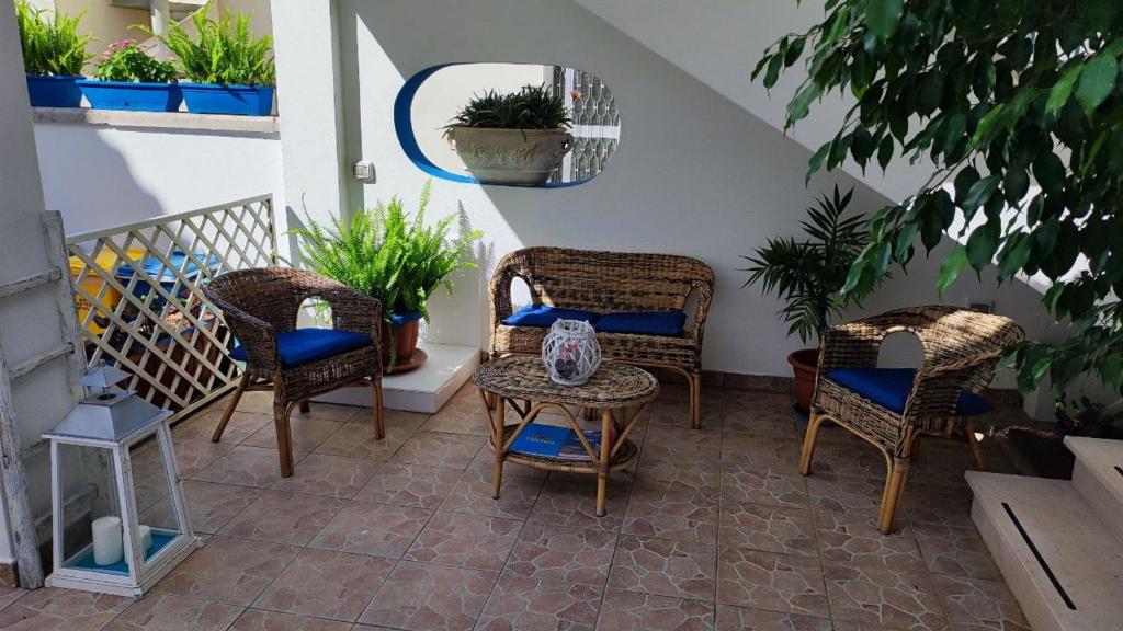Posezení v ubytování B&B Antiche Stelle Salento