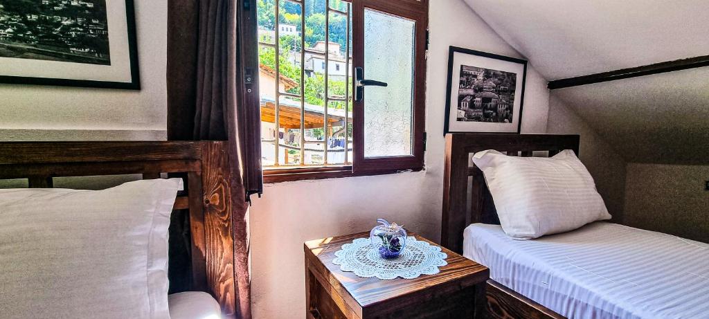 Postel nebo postele na pokoji v ubytování Hotel Gorica - UNESCO quarter