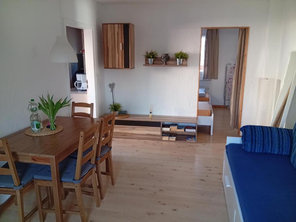 Χώρος καθιστικού στο Ferienwohnung mit Herz