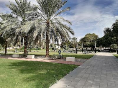 Zahrada ubytování Al Ain Host