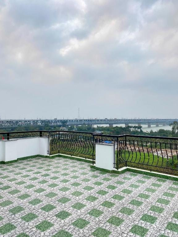 Balkón nebo terasa v ubytování Luxury Hanoi Hotel