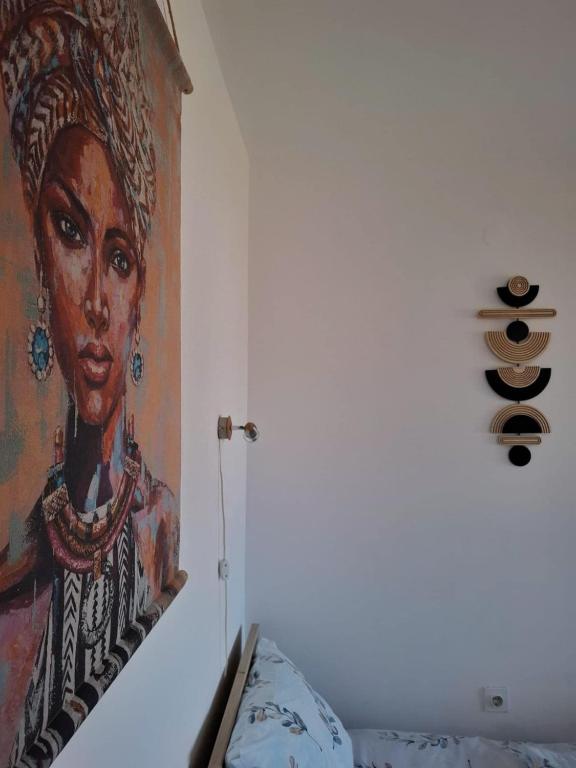 Krevet ili kreveti u jedinici u okviru objekta Apartman Aurora