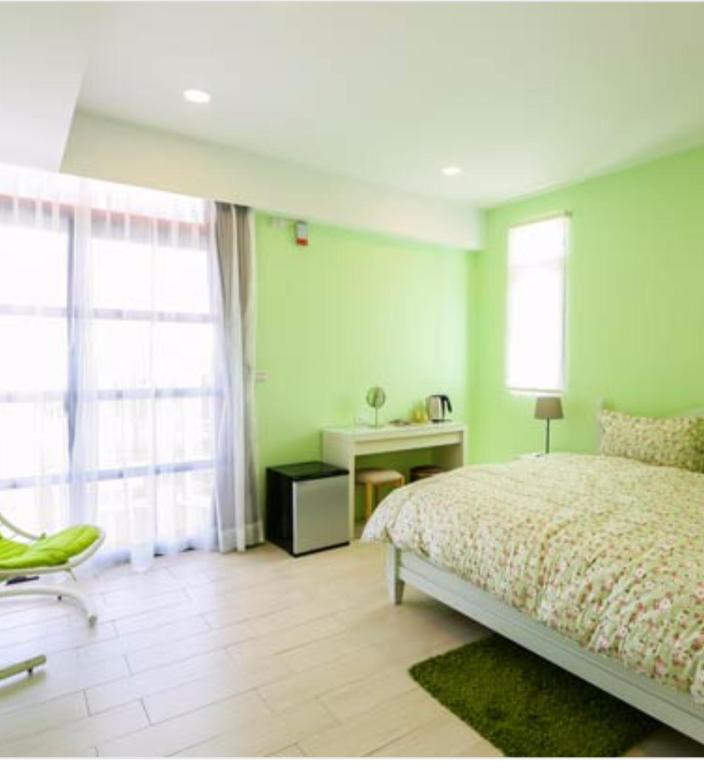 Postel nebo postele na pokoji v ubytování Sea People B&B