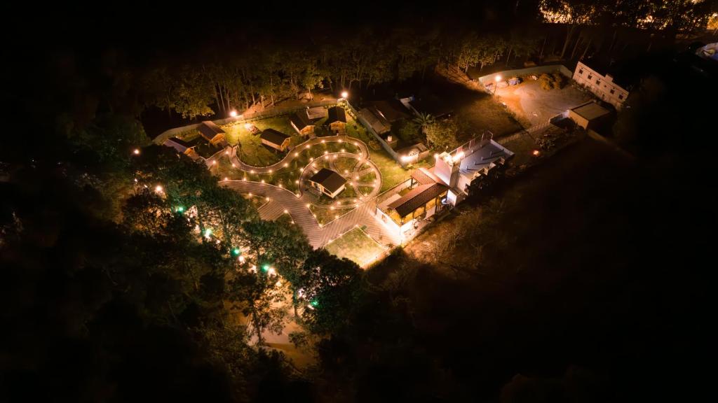 Letecký snímek ubytování Mountail Eco Resort