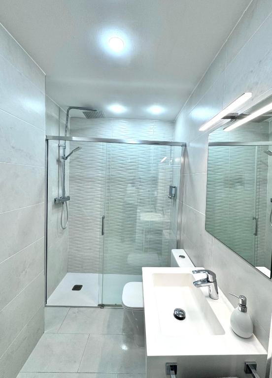 Kúpeľňa v ubytovaní M&D Centro Málaga
