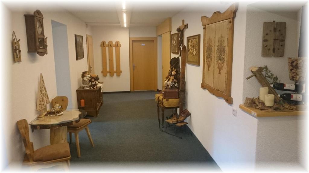 Posezení v ubytování Gästehaus Edelweiss