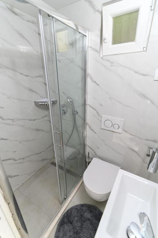 Kúpeľňa v ubytovaní Apartment Sani