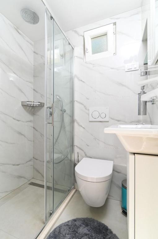 Kúpeľňa v ubytovaní Apartment Sani