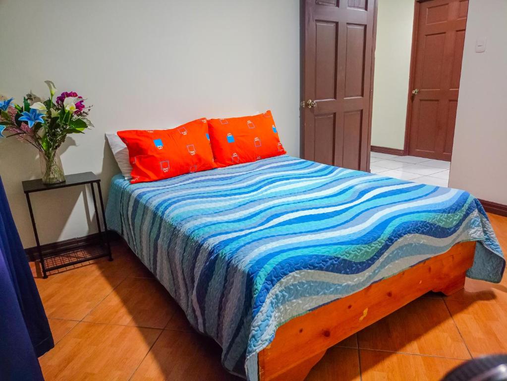 Postel nebo postele na pokoji v ubytování Felipe Bed Breakfast