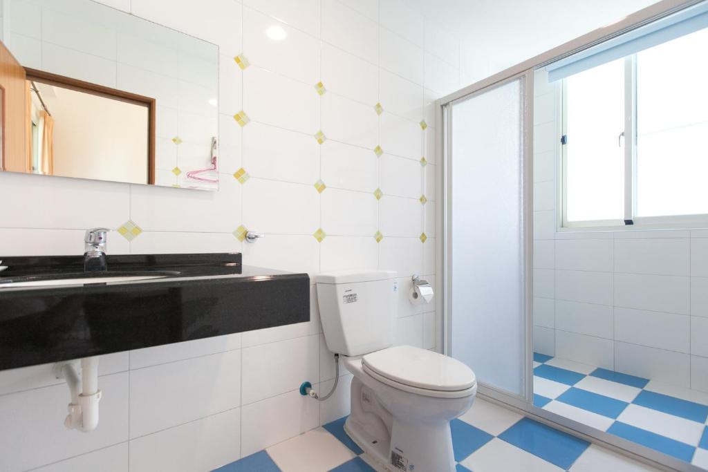 Koupelna v ubytování Otousann B&B
