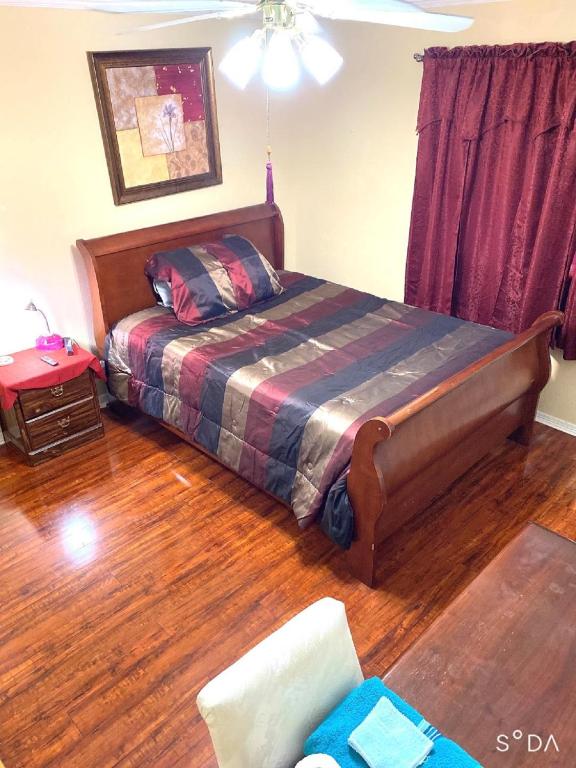 Postel nebo postele na pokoji v ubytování Homestay