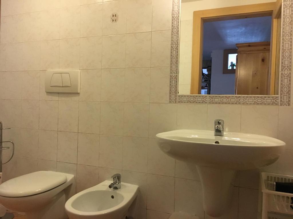 Een badkamer bij Mes Lastei