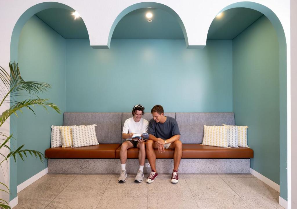 Posezení v ubytování Stoke Beach House