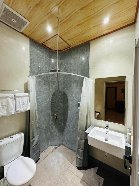 Vannituba majutusasutuses ABE Hotel & Convention
