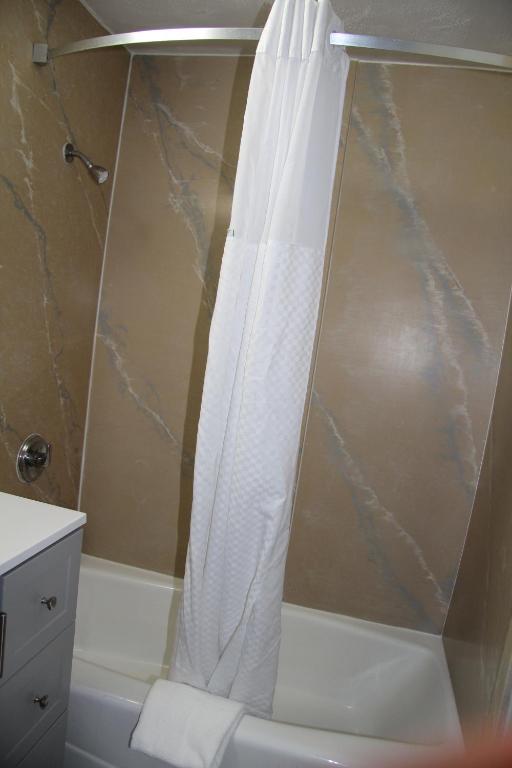 Koupelna v ubytování Naval Suites