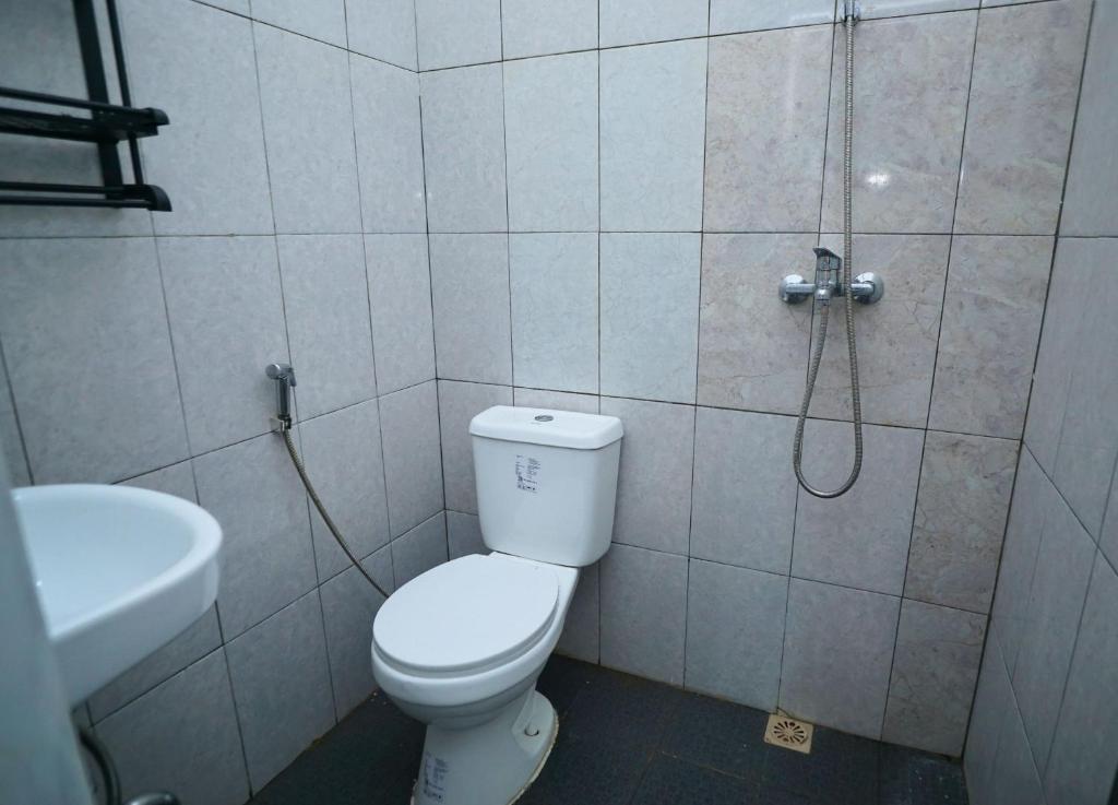 Koupelna v ubytování Casa de Vie Homestay
