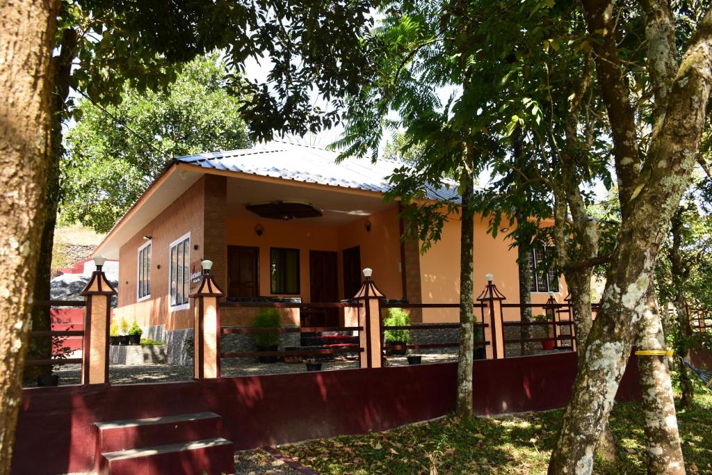 Budova, kde se vila nachází
