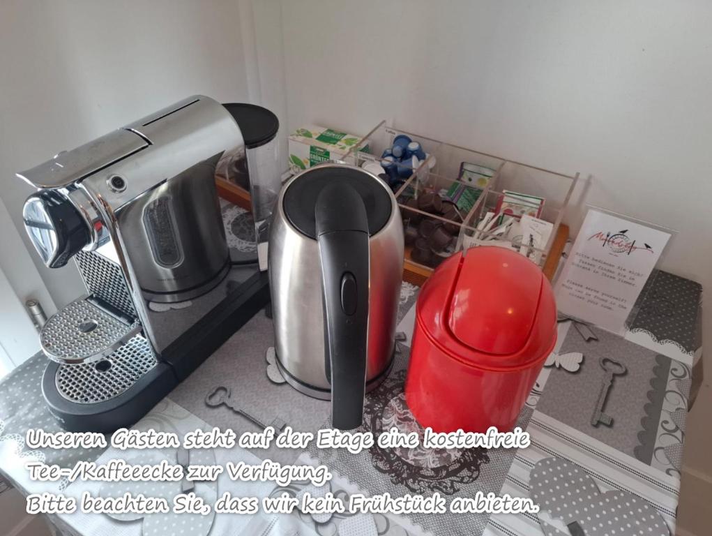 Set per la preparazione di tè e caffè presso Gasthaus Meinradsberg