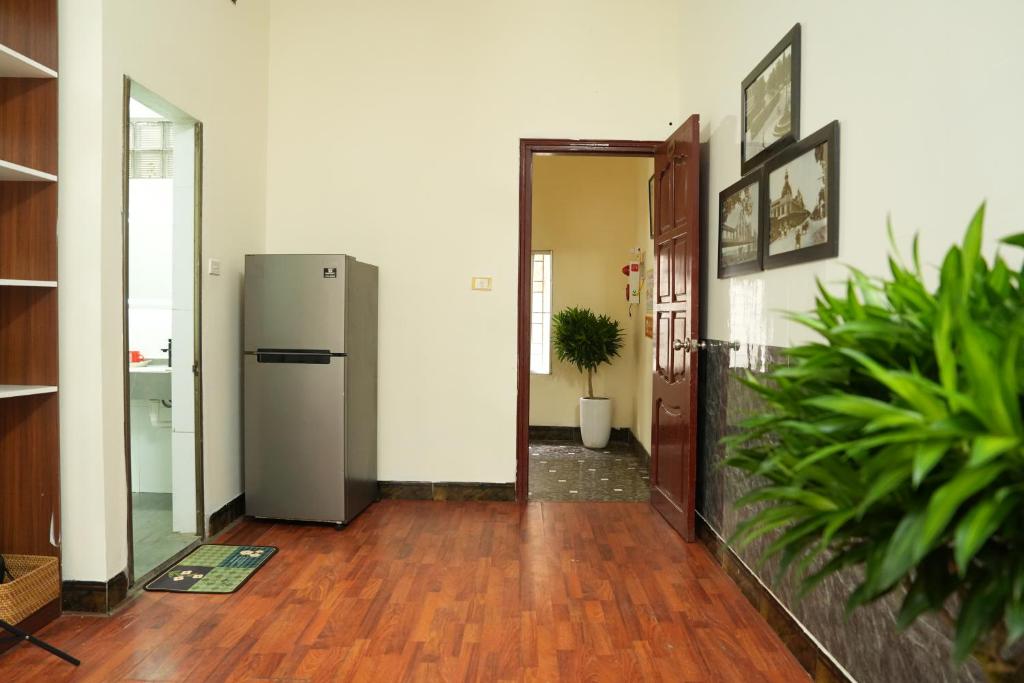 Kuchyň nebo kuchyňský kout v ubytování Hanoi Crocus Homestay