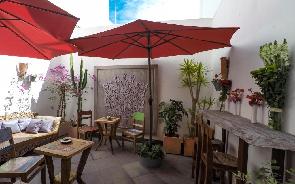 Posezení v ubytování Room Tarifa