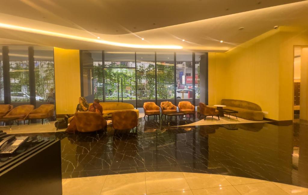 Posezení v ubytování Axon Residence KLCC - HW HOME