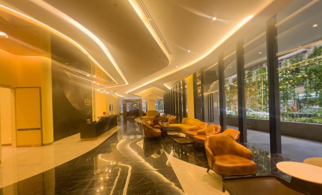 Posezení v ubytování Axon Residence KLCC - HW HOME