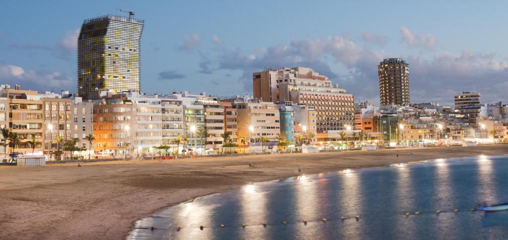 Nespecifikovaný výhled na destinaci Las Palmas de Gran Canaria nebo výhled na město při pohledu z apartmánu