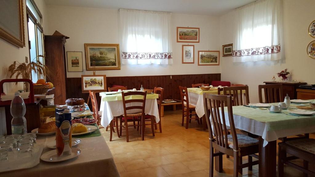 Restaurace v ubytování B&B Barbara Assisi