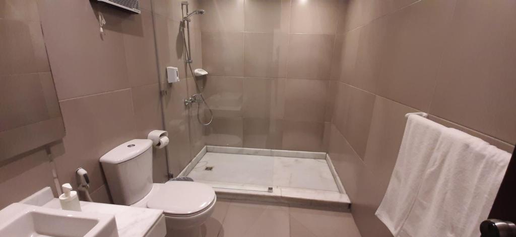 Koupelna v ubytování Nakhil Inn Residence