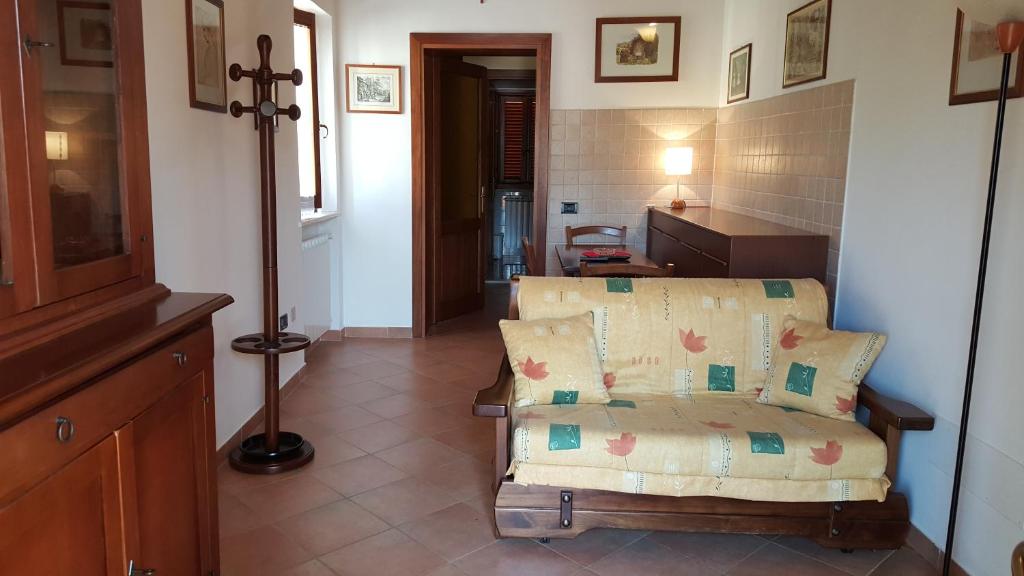 Posezení v ubytování B&B Barbara Assisi