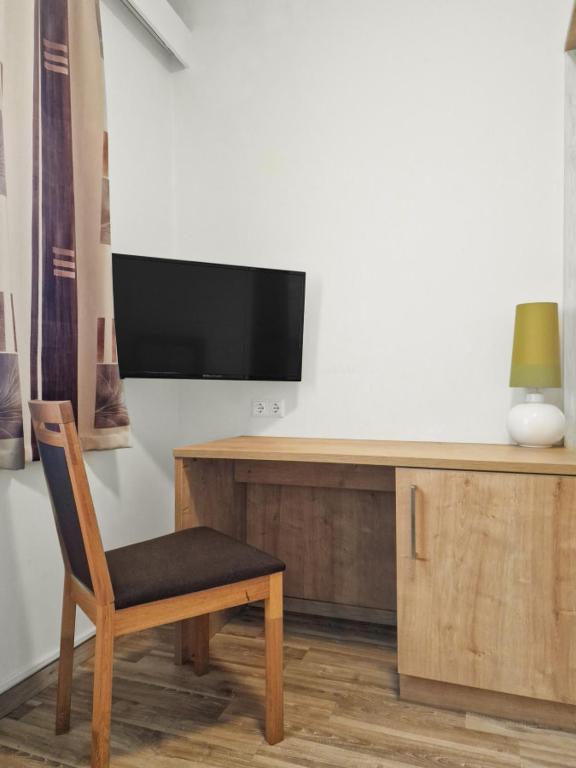 TV a/nebo společenská místnost v ubytování CityApt Wolfik Stockerau