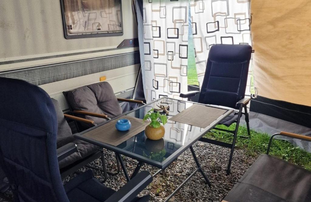 Posezení v ubytování Caravan 4 personen