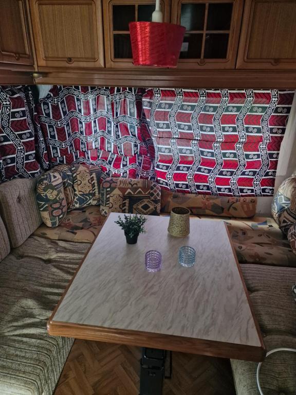 Posezení v ubytování Caravan 4 personen