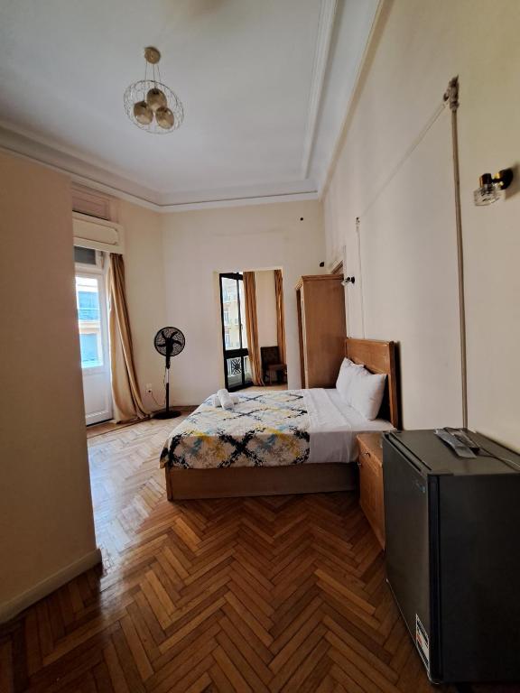 TV a/nebo společenská místnost v ubytování Philo Hotel
