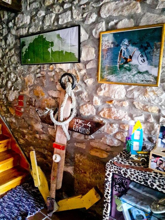 Posezení v ubytování SURFtoLIVE House