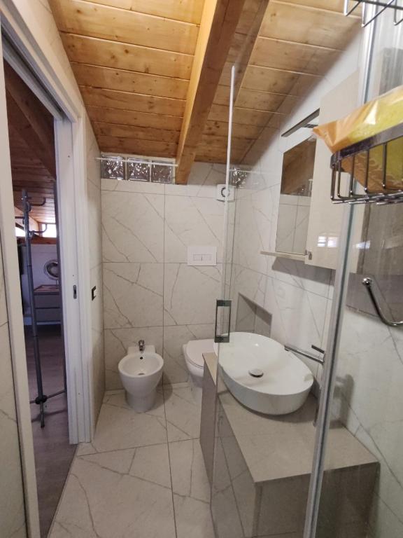 Koupelna v ubytování New house