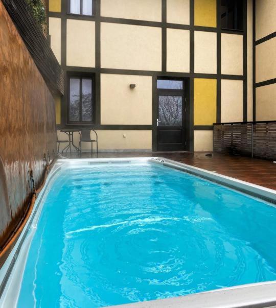 Bazén v ubytování Hotel Olberg nebo v jeho okolí