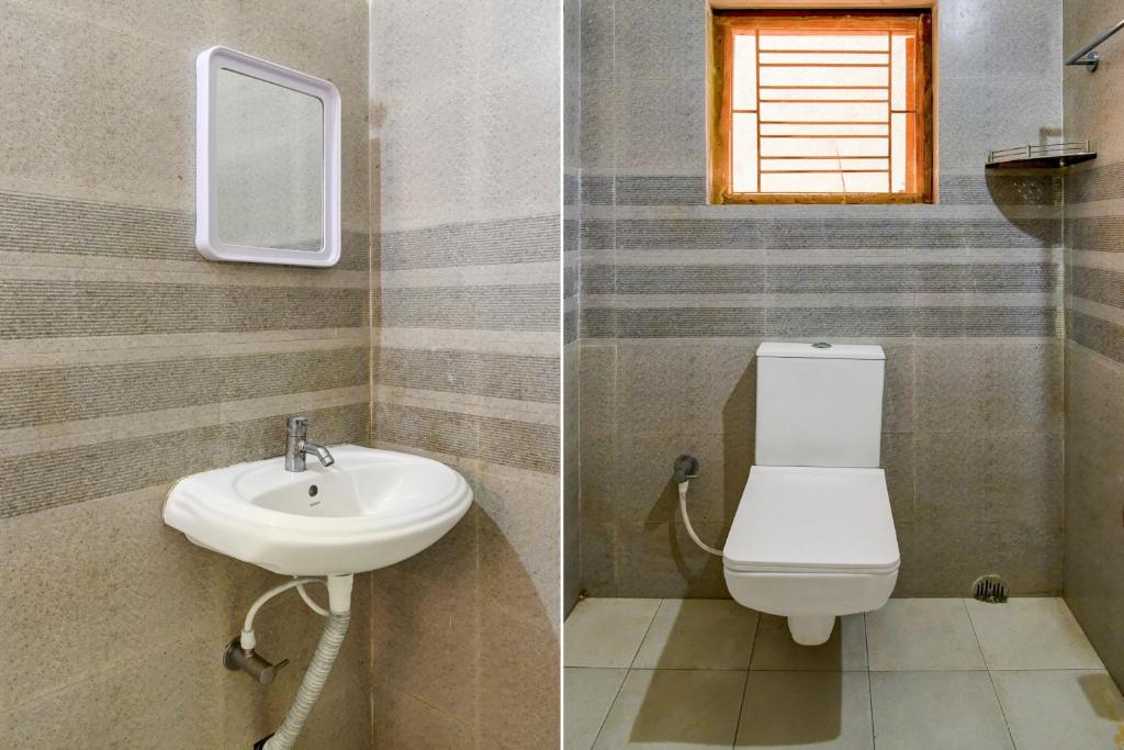Koupelna v ubytování Super Hotel O Anvi