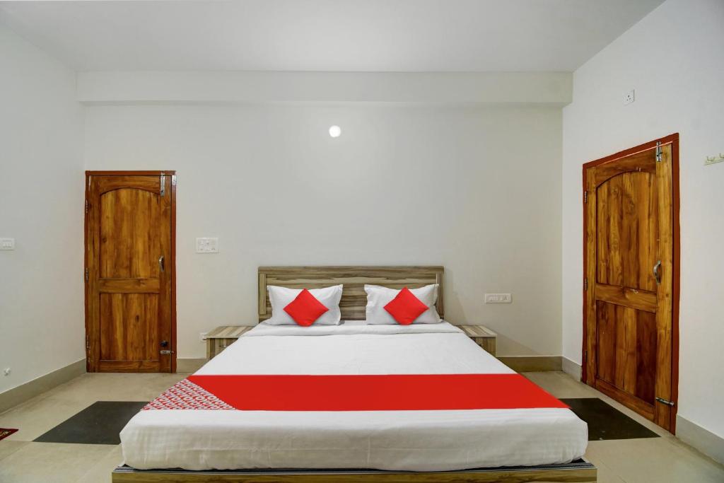 Postel nebo postele na pokoji v ubytování Super Hotel O Anvi