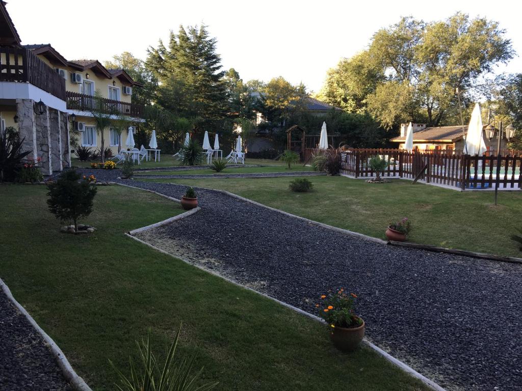 Zahrada ubytování Posada Yumei