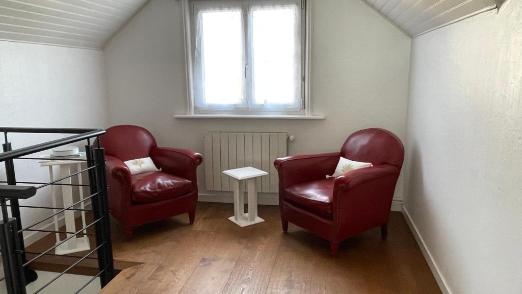 Posezení v ubytování Appartement entier, calme, confortable et spacieux