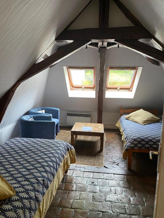 Le Motu Loire - Tweepersoonskamer Met 2 Aparte Bedden