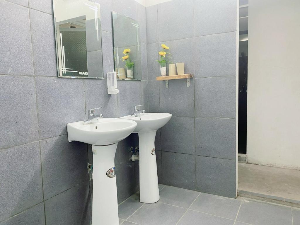 Koupelna v ubytování Domik Homestay - Cát Bà