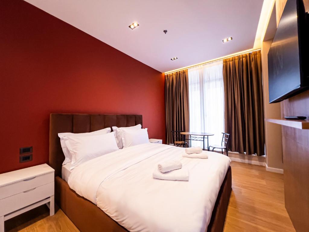 Postel nebo postele na pokoji v ubytování My Way Rooms