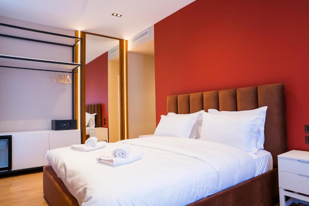 Postel nebo postele na pokoji v ubytování My Way Rooms